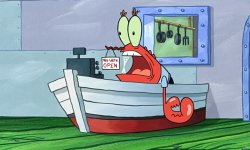 Shock Mr Krabs Meme Template