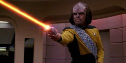 worf fires phaser Meme Template