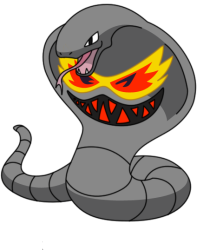Dark Arbok Meme Template
