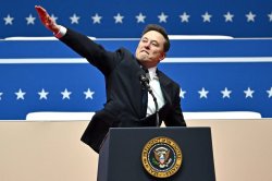 elon musk nazi gesture Meme Template
