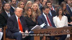 Trump and Family in Church Meme Template