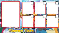 Pokémon Team Template (w/ Item Slots) Meme Template