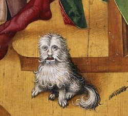 Renaissance dog Meme Template