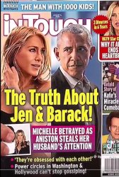 In touch Cover: Jennifer and Barack Meme Template