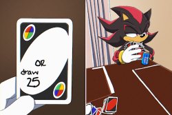 Sonic UNO draw Meme Template