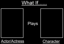 Actor/Actress Plays Character Meme Template
