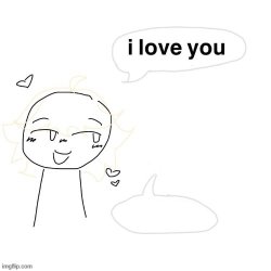 I love you (blank version by Nar) Meme Template