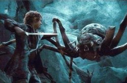 Bilbo vs. Mirkwood Spider Meme Template