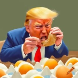 Donald Trump Egg Prices Theory Meme Template