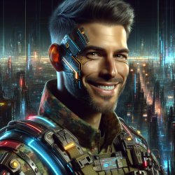 ted cruz cyberpunk war general smiling Meme Template