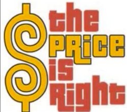 The price is right Meme Template