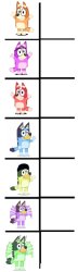 Bingo Katlyn Kai Bluey Kevin Liberty Freddie Meme Template