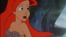 princess ariel shocked Meme Template