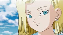 android 18 happy Meme Template