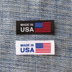 made in USA label Meme Template