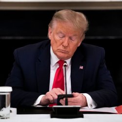 Trump texting Meme Template