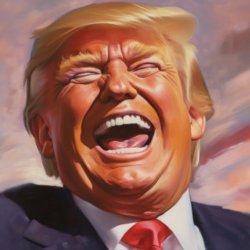 Trump Laughing Meme Template