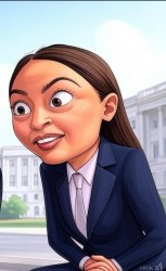AOC Meme Template