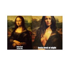 Mona Lisa Meme Template