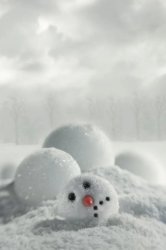 sad snowman Meme Template