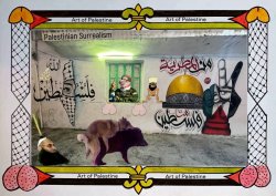 Palestinian Surrealism  السريالية الفلسطينية Meme Template