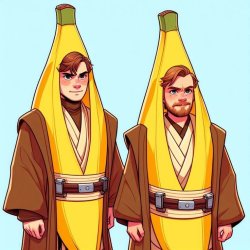 Jedi Bananas Meme Template