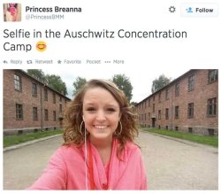 “Auschwitz selfie” Meme Template