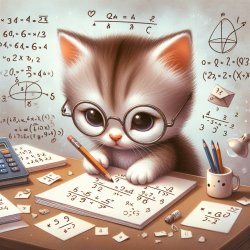 Math kitten Meme Template