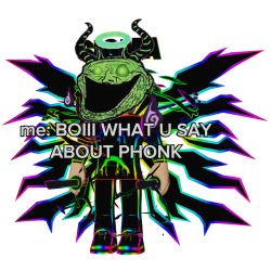BOIII WHAT U SAY ABOUT PHONK Meme Template