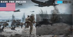 Hans_The_Potato announcement template Meme Template