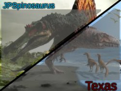 JPSpinosaurus x Texas shared template Meme Template