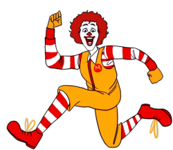 Ronald McDonalds Meme Template