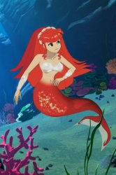 Rikki mermaid Meme Template