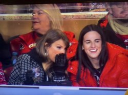 Taylor Swift Chiefs Game Caitlin Clark Meme Template