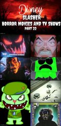 Disney Slasher Horror Movies and TV Shows Villains 22 Meme Template