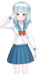 Midori has a flag Meme Template