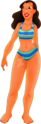 Nani Pelekai in her Bikini Meme Template