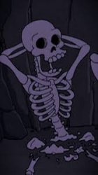 SKELETON MEME BACKGROUND GRUNGE ESC Meme Template