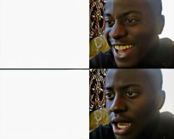 disapointed black guy Meme Template