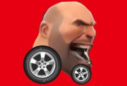 DaHeavy car Meme Template