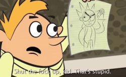 stfu kid that's stupid Meme Template