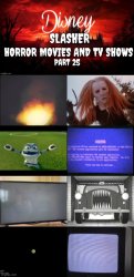 Disney Slasher Horror Movies and TV Shows Villains 25 Meme Template