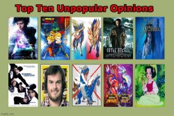 top 10 unpopular opinions Meme Template