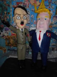 hitler and trump piñatas Meme Template