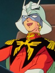 Char Aznable laugh Meme Template