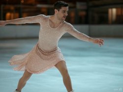 ice skater Meme Template