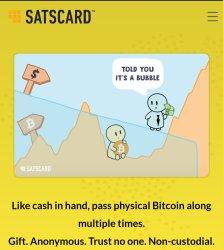 Bitcoin SATScard Meme Template