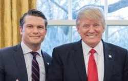 Trump Hegseth Meme Template