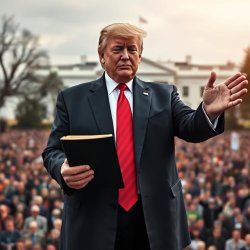 Trump blessing Meme Template