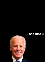 Joe biden says Meme Template